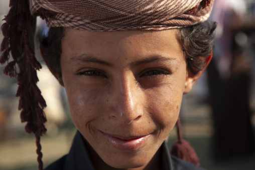 Portrait of a saudi boy, Najran province, Najran, Saudi arabia