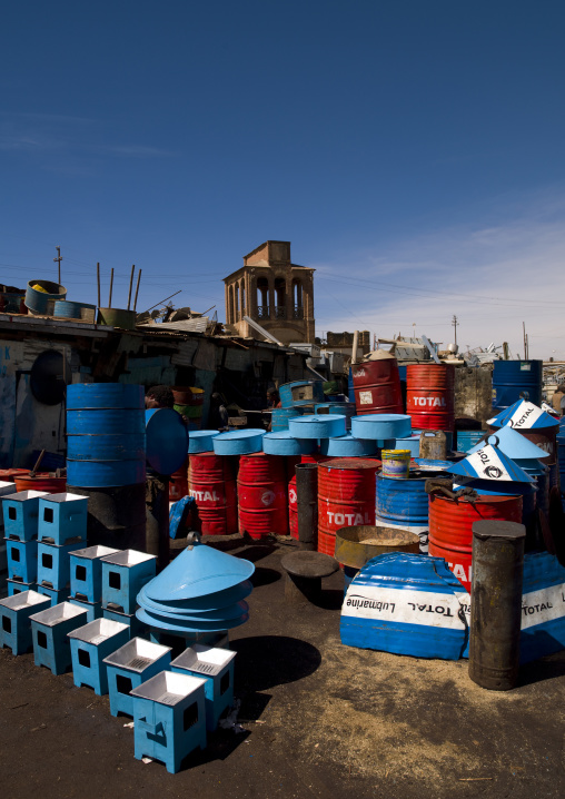 Medebar metal market, Central Region, Asmara, Eritrea