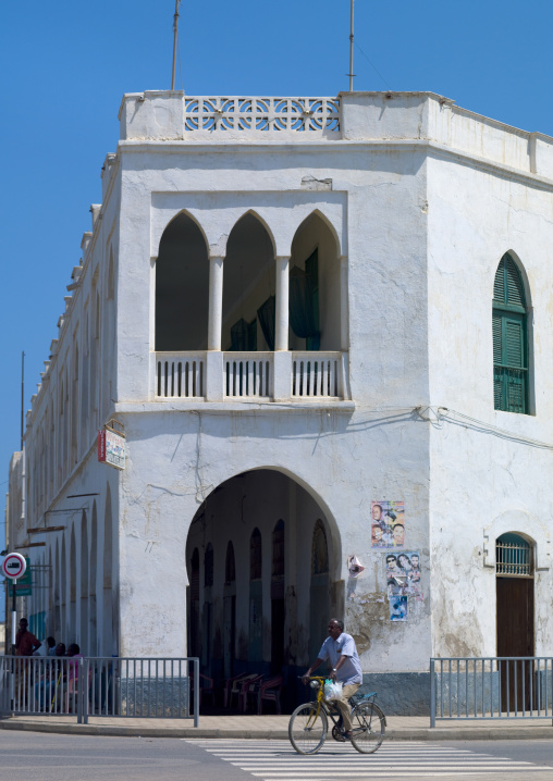 Old ottoman architecture building, Northern Red Sea, Massawa, Eritrea
