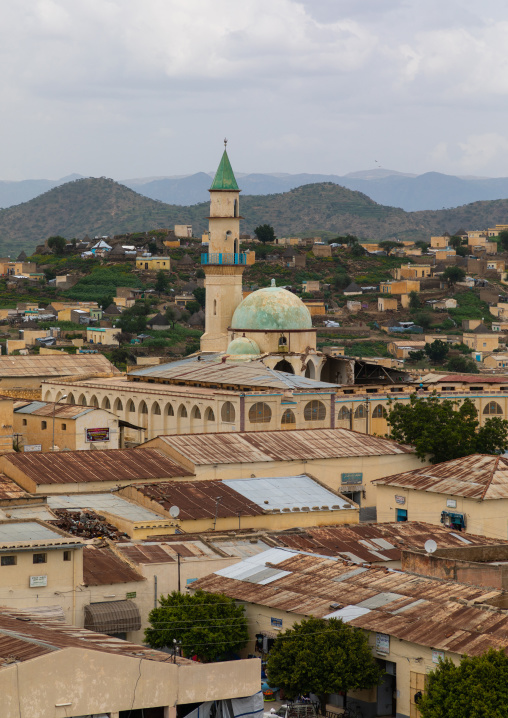 High angle view of the town, Semien-Keih-Bahri, Keren, Eritrea