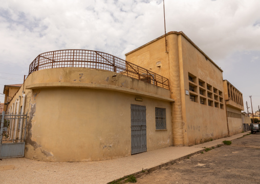 La piscina italiana swimming pool built during the italian colonial times, Central region, Asmara, Eritrea