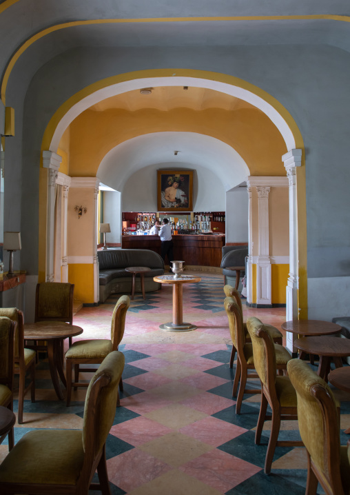 Albertgo italia hotel hall, Central region, Asmara, Eritrea