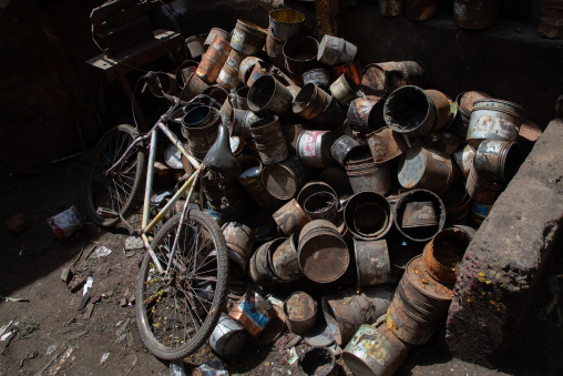 Medebar metal market, Central region, Asmara, Eritrea