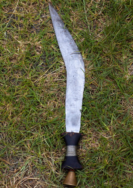 Jile traditional afar long knife, Central region, Asmara, Eritrea