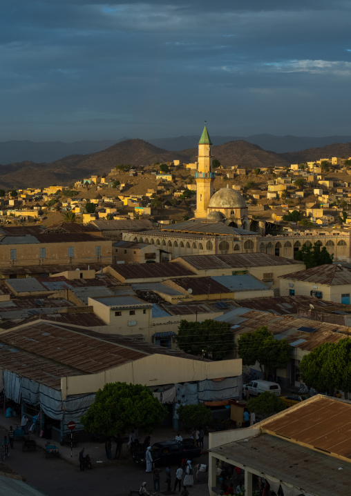High angle view of the town, Semien-Keih-Bahri, Keren, Eritrea