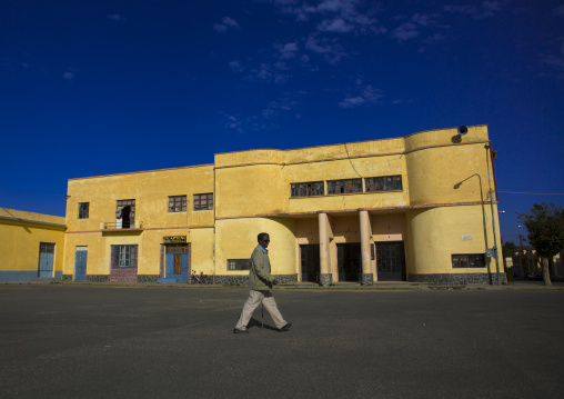 Old colonial italian cinema, Debub, Dekemhare, Eritrea