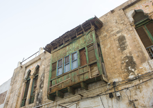 Mashrabiyah on an old ottoman house, Northern Red Sea, Massawa, Eritrea