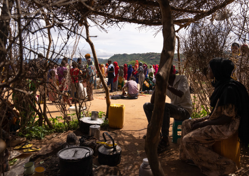 Refugee camp of somali people, Oromia, Babile, Ethiopia