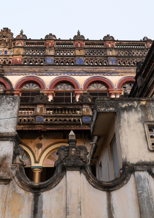 Chettiar mansion, Tamil Nadu, Pallathur, India