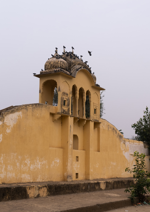 Stepwell facade, Rajasthan, Ramgarh Shekhawati, India