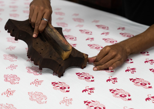 Block printing workshop, Rajasthan, Jaipur, India