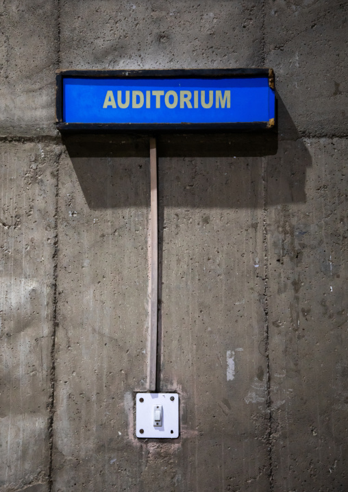 Auditorium by Le Corbusier, Punjab State, Chandigarh, India