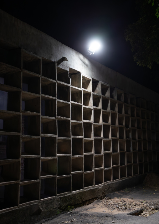 The Legislative Assembly building by Le Corbusier, Punjab State, Chandigarh, India