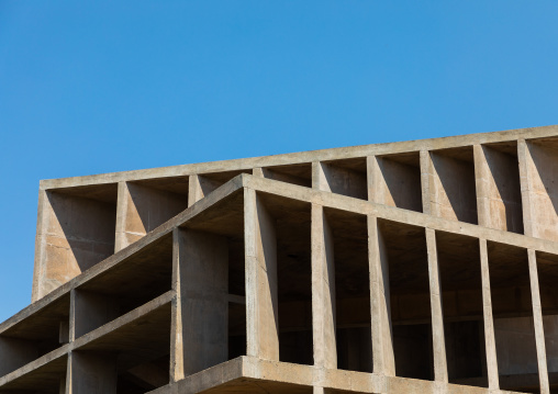 Tower of shadows designed by Le Corbusier, Punjab State, Chandigarh, India