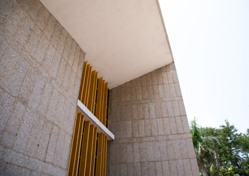 Gandhi Bhavan at the Panjab University by Pierre Jeanneret, Punjab State, Chandigarh, India