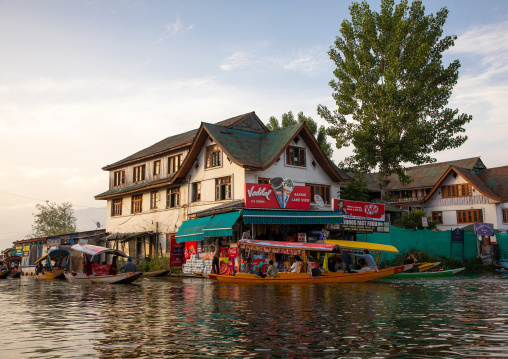 Shop in Dal Lake, Jammu and Kashmir, Srinagar, India