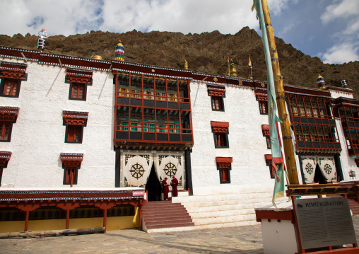 Hemis Monastery courtyard, Ladakh, Hemis, India