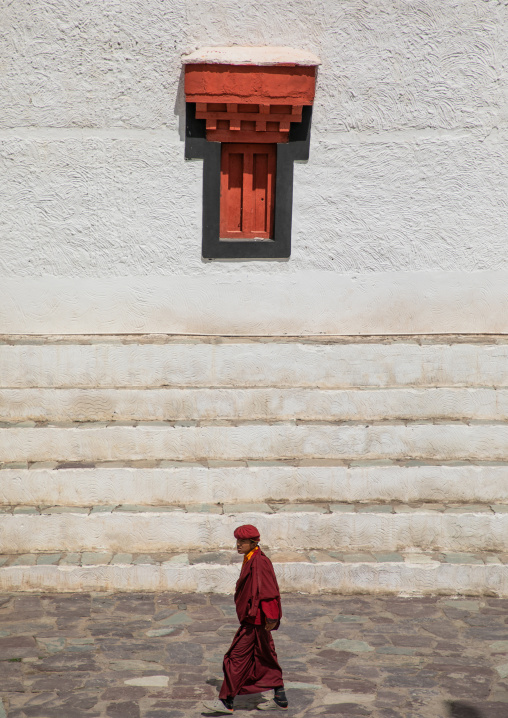 Lama in Hemis monastery, Ladakh, Hemis, India