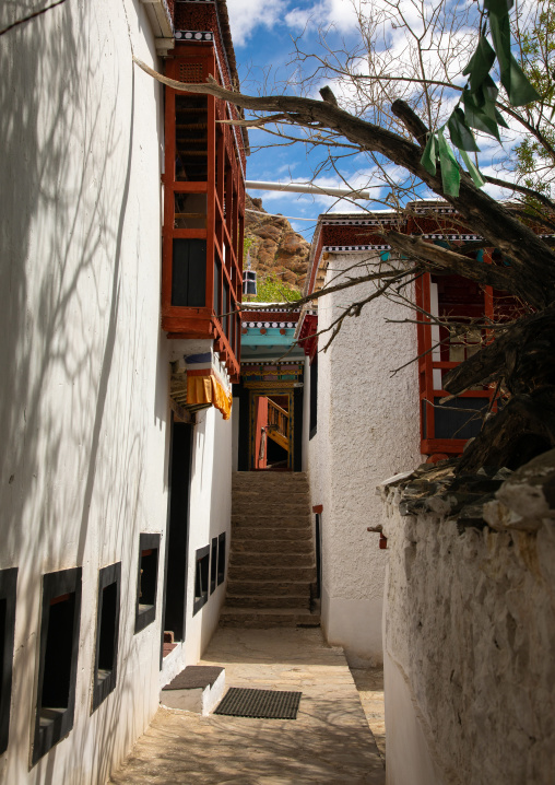 Hemis monastery alley, Ladakh, Hemis, India