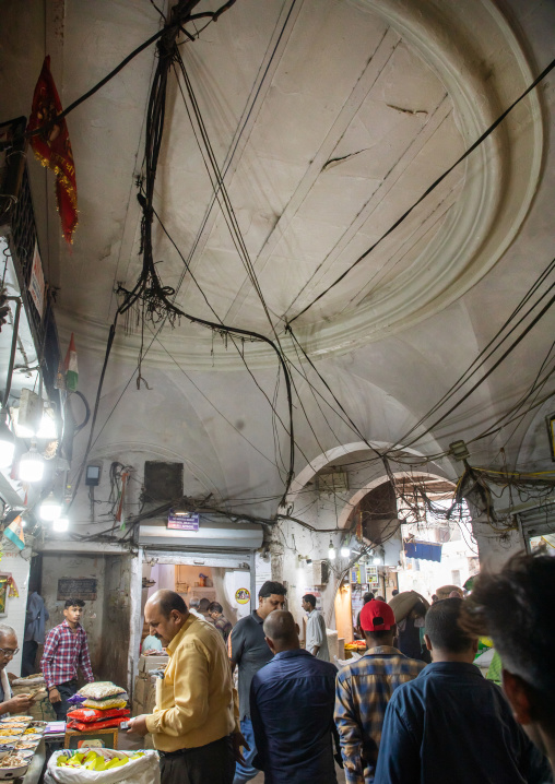 Spice market in old Delhi, Delhi, New Delhi, India
