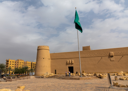Musmak fort entrance, Riyadh Province, Riyadh, Saudi Arabia