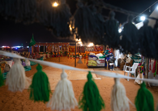 Souq during King Abdul Aziz Camel Festival, Riyadh Province, Rimah, Saudi Arabia