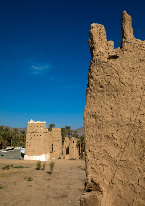 Traditional old mud houses, Najran Province, Najran, Saudi Arabia