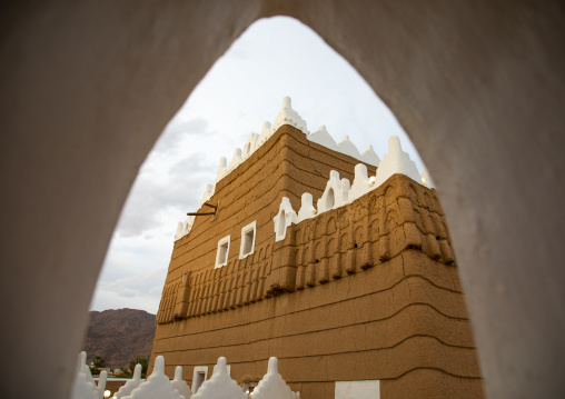 Emarah palace in Aba Alsaud historical area, Najran Province, Najran, Saudi Arabia