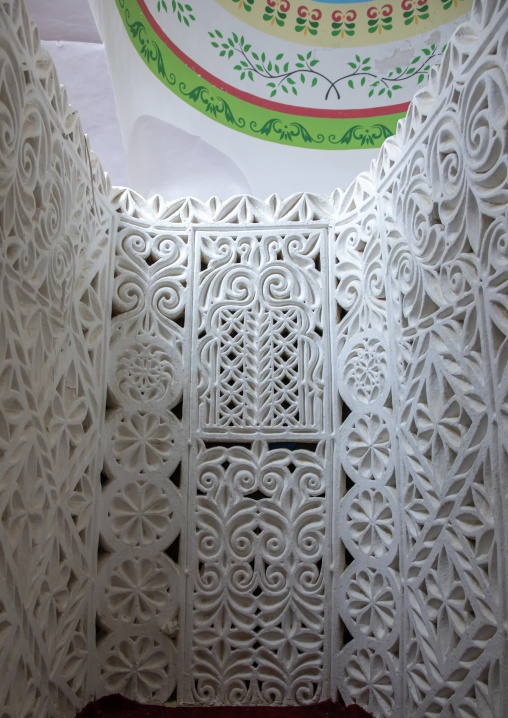 Al Nadji mosque women area, Jazan Province, Farasan, Saudi Arabia