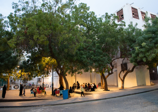 Coffee shop in Al Balad, Mecca province, Jeddah, Saudi Arabia