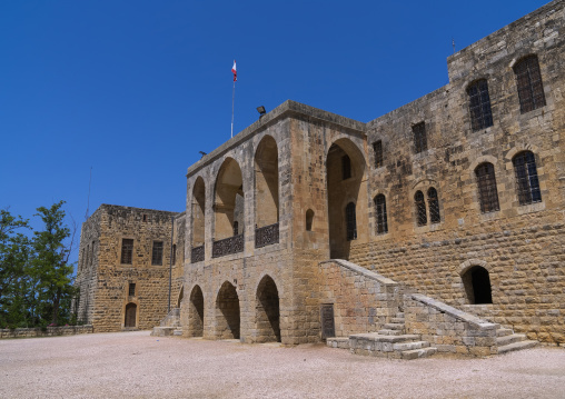19th-century Beiteddine Palace courtyard, Mount Lebanon Governorate, Beit ed-Dine, Lebanon