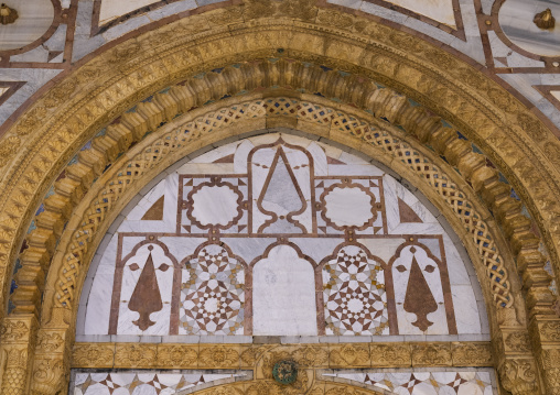 Beiteddine Palace entrance door, Mount Lebanon Governorate, Beit ed-Dine, Lebanon