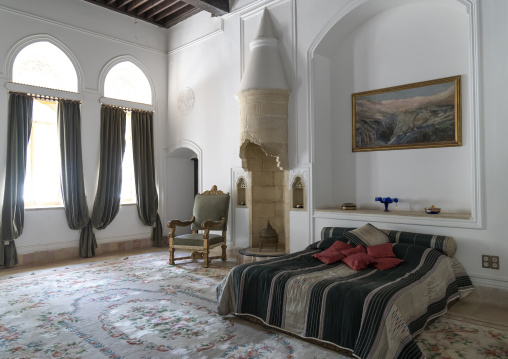 Beiteddine Palace president bedroom, Mount Lebanon Governorate, Beit ed-Dine, Lebanon