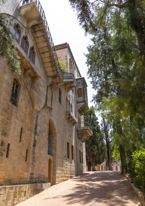 Druze leader Walid Jumblatt Palace, Mount Lebanon Governorate, Moukhtara, Lebanon