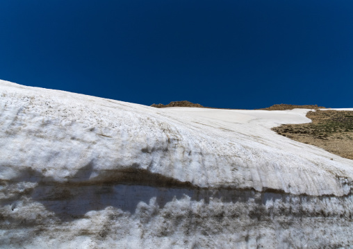 Snow in the mountain, North Governorate, Daher el Kadib, Lebanon