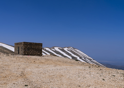 The former french chamber on the top of the mountain, North Governorate, Daher el Kadib, Lebanon
