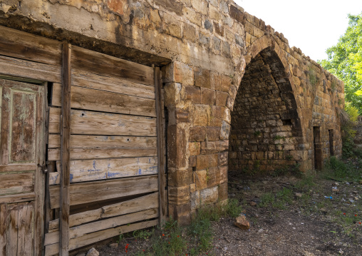 Old souk in a village, North Governorate of Lebanon, Hadath El Jebbeh, Lebanon