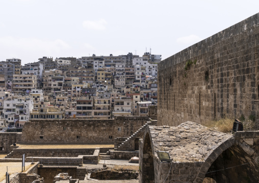 View on the town from the Citadel of Raymond de Saint Gilles, North Governorate, Tripoli, Lebanon