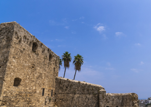 Citadel of Raymond de Saint Gilles in the town, North Governorate, Tripoli, Lebanon