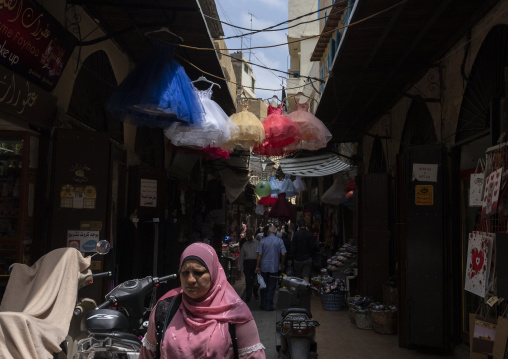 Lebanese people in the in the old souk, North Governorate, Tripoli, Lebanon