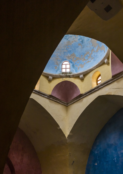 Ezzeddine hamam ceiling, North Governorate, Tripoli, Lebanon