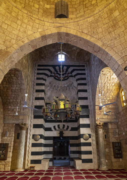 Taynal Mosque Interior view, North Governorate, Tripoli, Lebanon