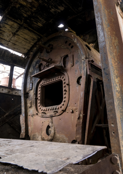 Old locomotive from Beirut–Damascus line, North Governorate, Tripoli, Lebanon