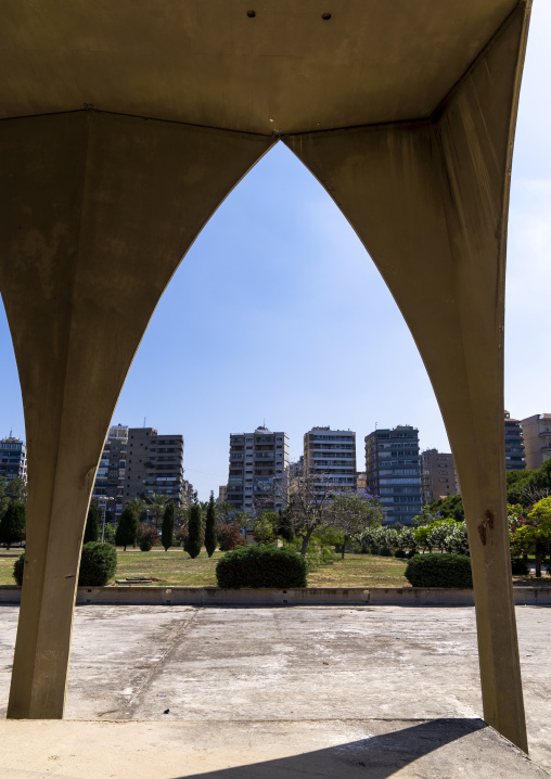 Lebanese pavillon at Rashid Karami International Fair by Oscar Niemeyer, North Governorate, Tripoli, Lebanon
