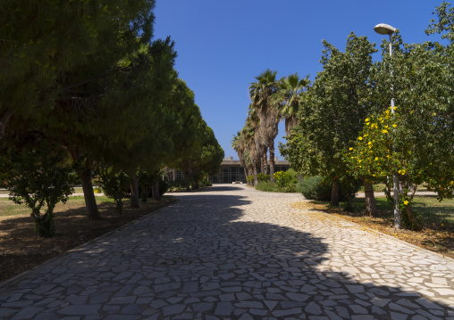 Rashid Karami International Fair designed by Oscar Niemeyer, North Governorate, Tripoli, Lebanon