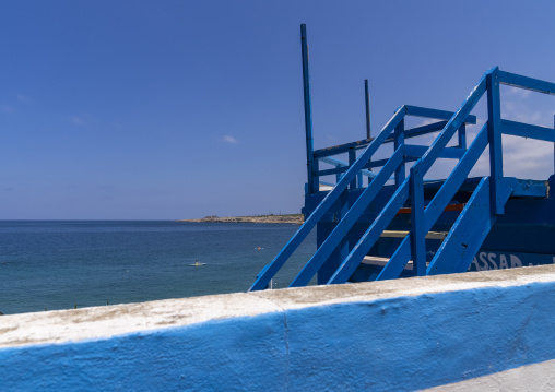 Restaurant on the seashore, North Governorate, Anfeh, Lebanon