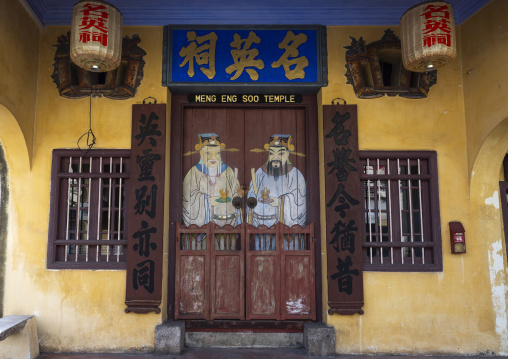 Meng Eng Soo buddhist temple, Penang island, George Town, Malaysia