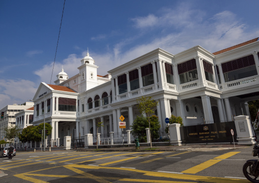 Heritage house in the Unesco World Heritage old town, Penang island, George Town, Malaysia
