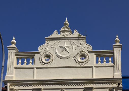 Heritage house in the British colonial-era architecture, Perak, Ipoh, Malaysia