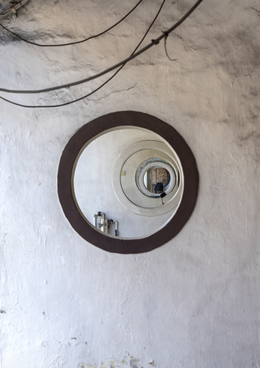 Circle windows in heritage houses, Melaka State, Malacca, Malaysia